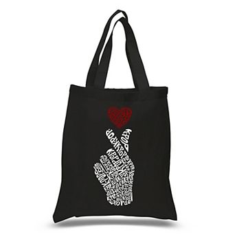 Small Word Art Tote Bag - K-Pop