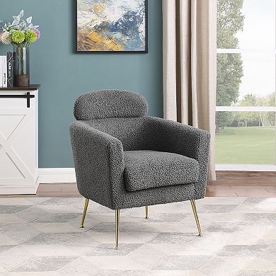 Best Quality Furniture Leisure Chair with Pillow Rest (Set of 1)