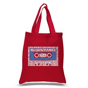 Small Word Art Tote Bag - 80s One Hit Wonders