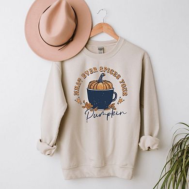 Whatever Spices Your Pumpkin Mug Sweatshirt