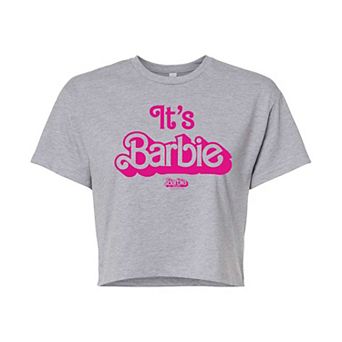 Juniors' Barbie The Movie It's Barbie Graphic Tee