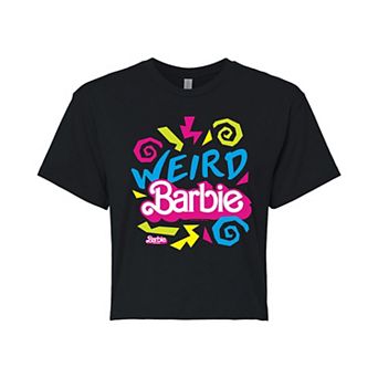 Juniors' Barbie The Movie Weird Barbie Graphic Tee