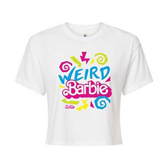 Juniors' Barbie The Movie Weird Barbie Graphic Tee