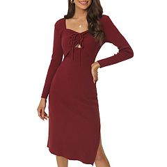 Kohls red sales sweater dress