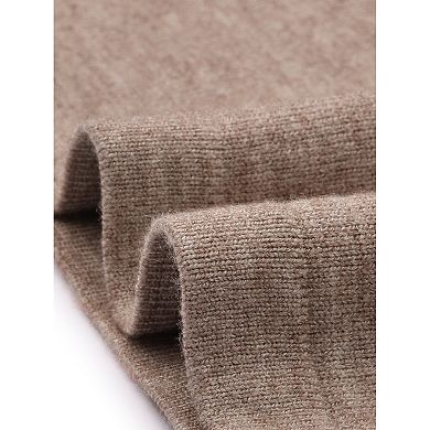 Womens' Casual Pullover Sweatshirt Long Sleeve Hoodie Dress With Pockets