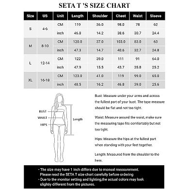 Women's Spring Fall Long Sleeve Wrap V Neck Flowy Ruffle Pleated Midi Dress With Belt