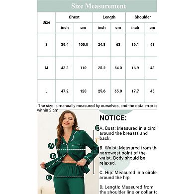 Womens Sleepwear Casual V Neck Ribbed Nightwear Lounge Pullover Long Sleeve Tops