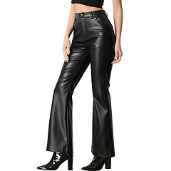 Kohl's faux outlet leather pants