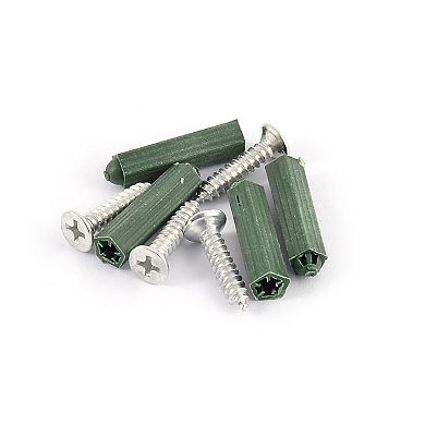 Bedroom Washroom Wall Mounted 5 Hooks Towel Hat Coat Hanger Holder Rack 2PCS