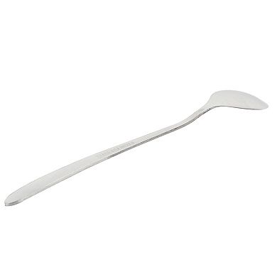 Tea Coffee Dessert Stir Long Handle Spoon Silver Tone 6.3" Length 5 PCS