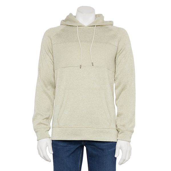 Men s Caliville Mixed Fabric Fleece Hoodie