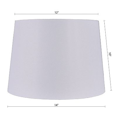 Modified White Drum Lamp Shade