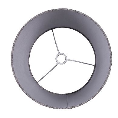 Modified Drum Dark Gray Lamp Shade