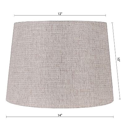 Modified Drum Brown Lamp Shade