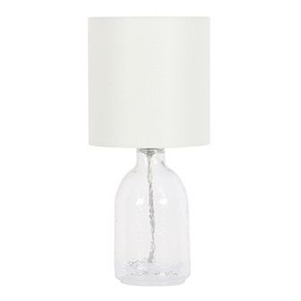 Glass Base Accent Table Lamp