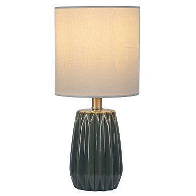 Ceramic Blue Base Accent Table Lamp