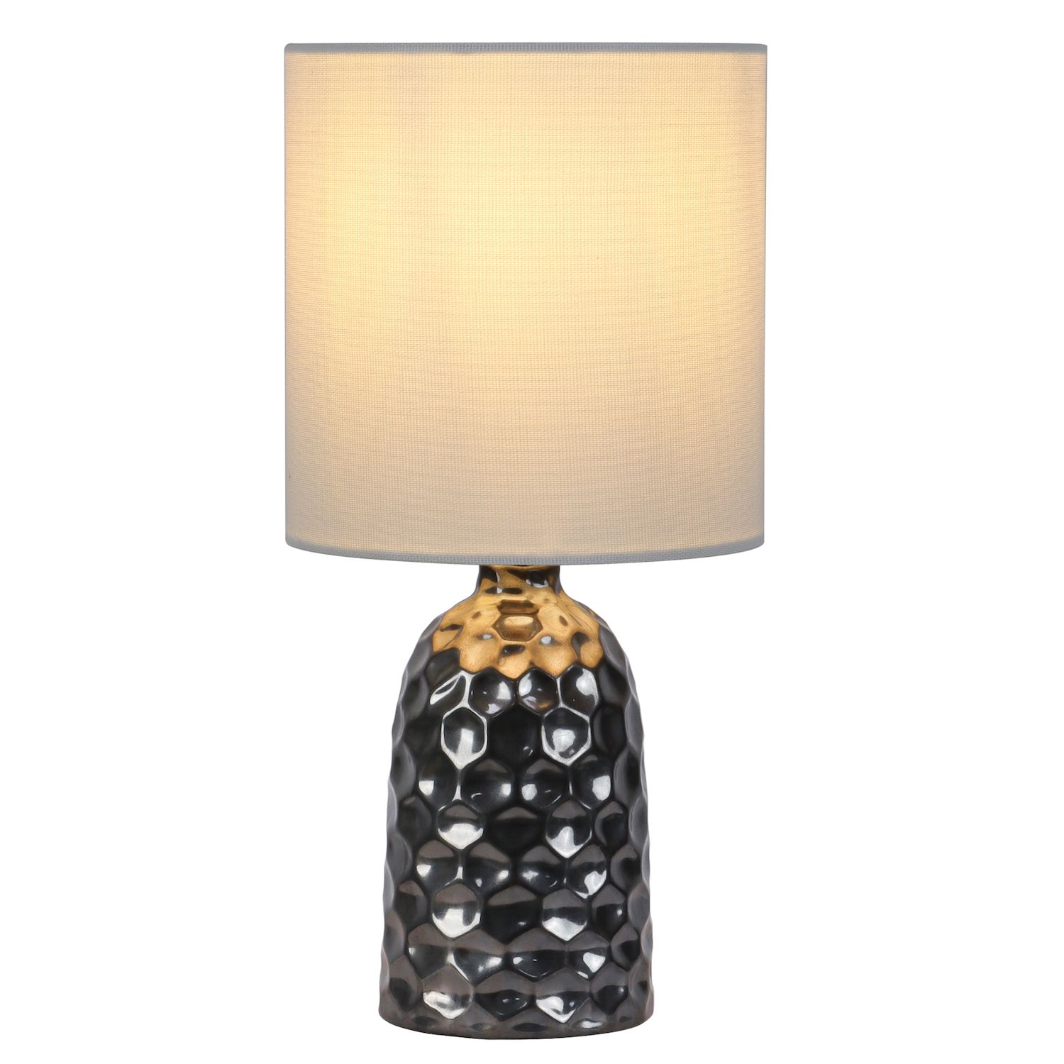 Ceramic Dark Brown Accent Table Lamp   6621709 ALT