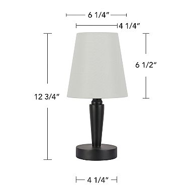 Stick Black Base Accent Table Lamp