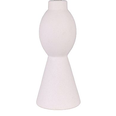 Modern White Ceramic Accent Lamp Base