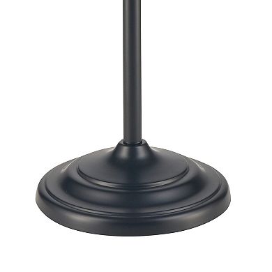 Traditional Black Turned Stick Floor Lamp