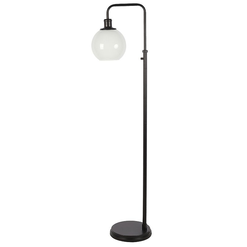 Black Downbridge Floor Lamp