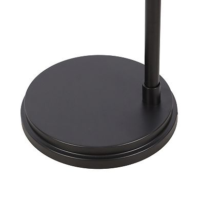 Black Downbridge Floor Lamp
