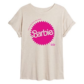 Juniors' Barbie The Movie Mattel Barbie Graphic Tee
