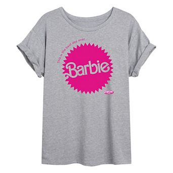 Juniors' Barbie The Movie Mattel Barbie Graphic Tee