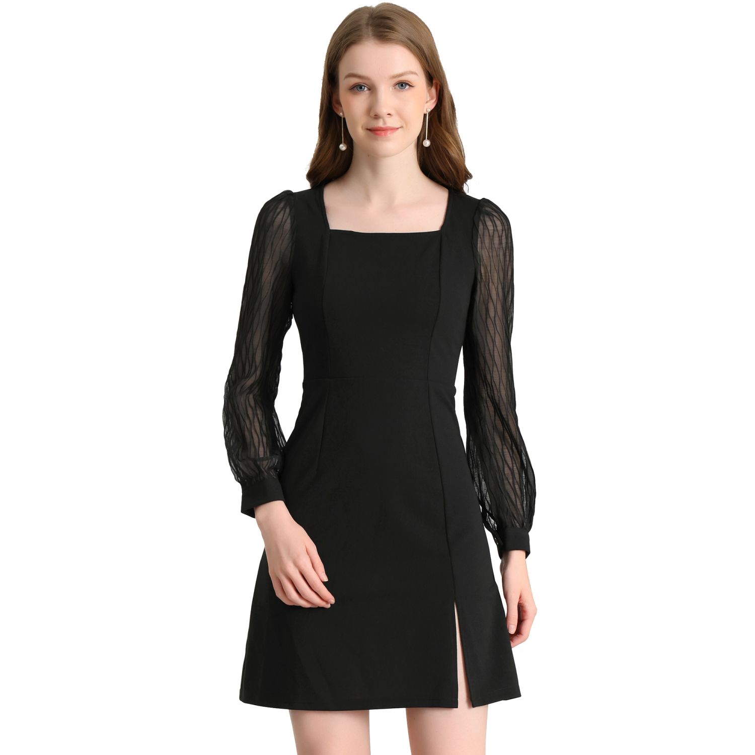 Kohls long discount black dress