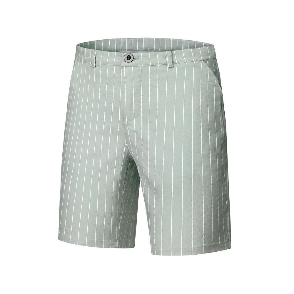 Striped Shorts For Men's Regular Fit Summer Chino Shorts Pants