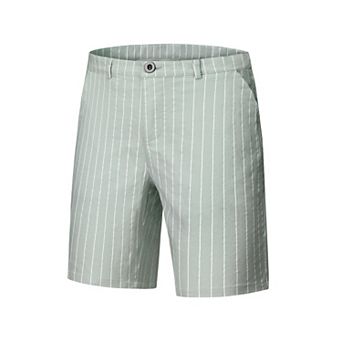 Striped Shorts For Men's Regular Fit Summer Chino Shorts Pants
