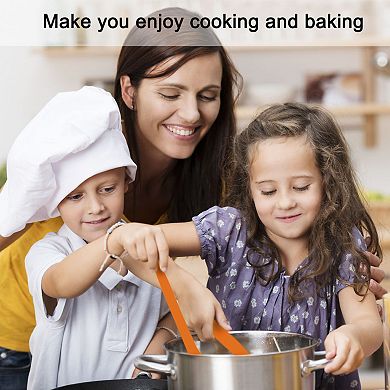 Silicone Spatula Heat Resistant Non Stick Jar Spatula for Cooking Baking