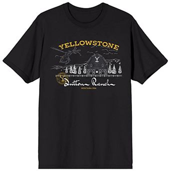 Juniors' Yellowstone Graphic Tee
