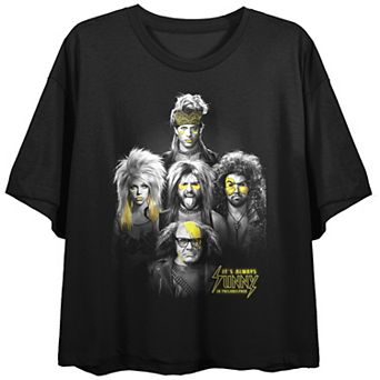 Juniors' It's Always Sunny in Philadelphia Cropped Graphic Tee