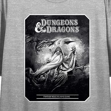 Juniors' Dungeons & Dragons Cropped Graphic Tee