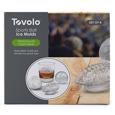 Tovolo Ultimate Sports Ice Molds 4-piece Set