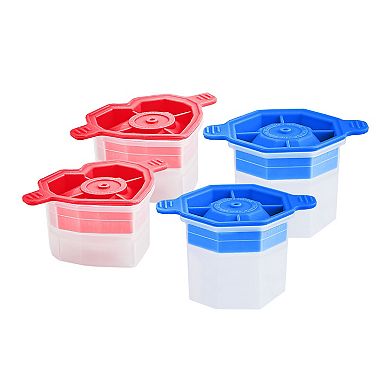 Tovolo Celebration Craft Ice Molds 4-piece Set
