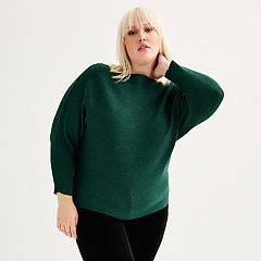 Kohls plus size sweaters best sale