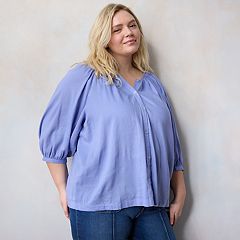 Plus Size LC Lauren Conrad Jean Jacket