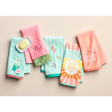 Celebrate Together Summer Flip Flops Hand Towel