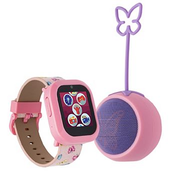 Playzoom V3 Butterfly Smartwatch and Bluetooth Speaker Set