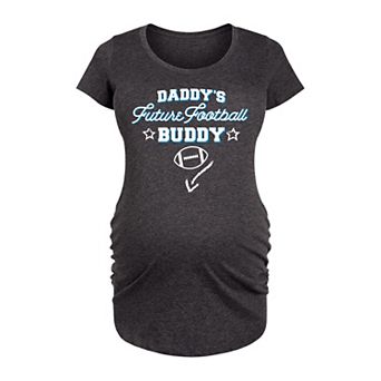 Maternity Daddys Future Football Buddy Graphic Tee