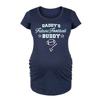 Maternity Daddys Future Football Buddy Graphic Tee
