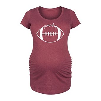 Maternity Game Day Football Graphic Tee