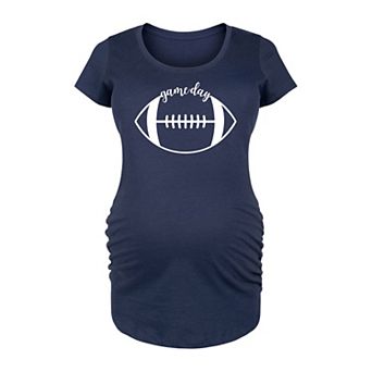 Maternity Game Day Football Graphic Tee