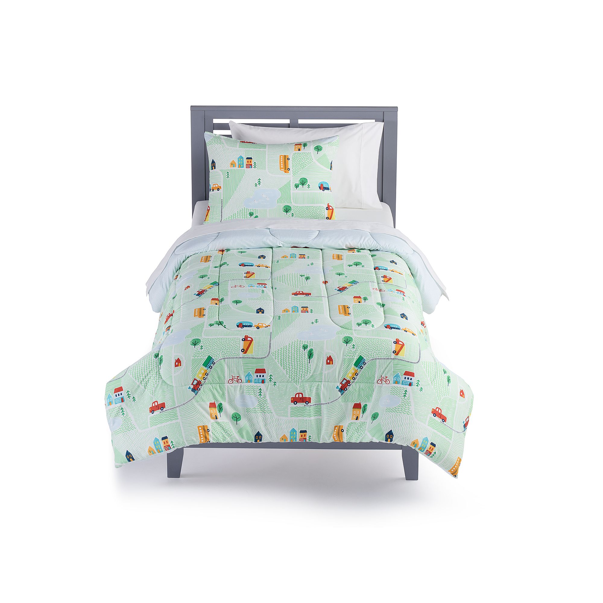 The Big One Kids™ Tucker Transport Reversible Comforter Set with Shams