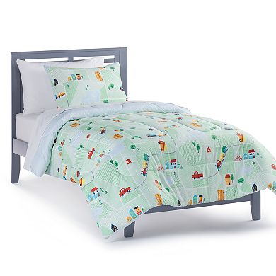 The Big One Kids™ Tucker Transport Reversible Comforter Set with Shams