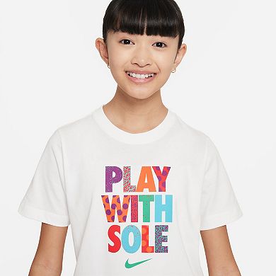 Kids Nike Play With Sole Graphic Tee