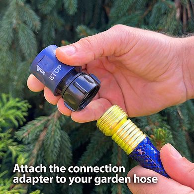 Ray Padula Thumb Control Garden Hose Nozzle with Quick Connect Set