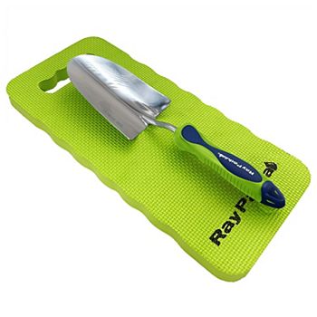 Ray Padula Comfi-Grip Stainless Steel Trowel & Garden Kneeling Pad Value Set